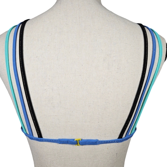 Victoria's Secret Strappy Triangle Bikini Top, Neon Green, XS - Picture 4 of 14